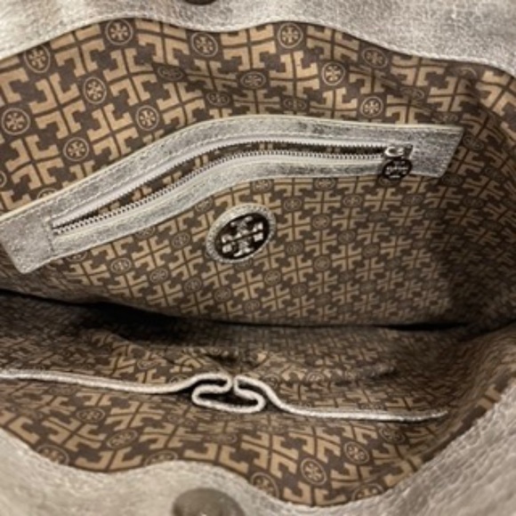 Gold-washed Tory Burch Tote - Picture 3 of 4